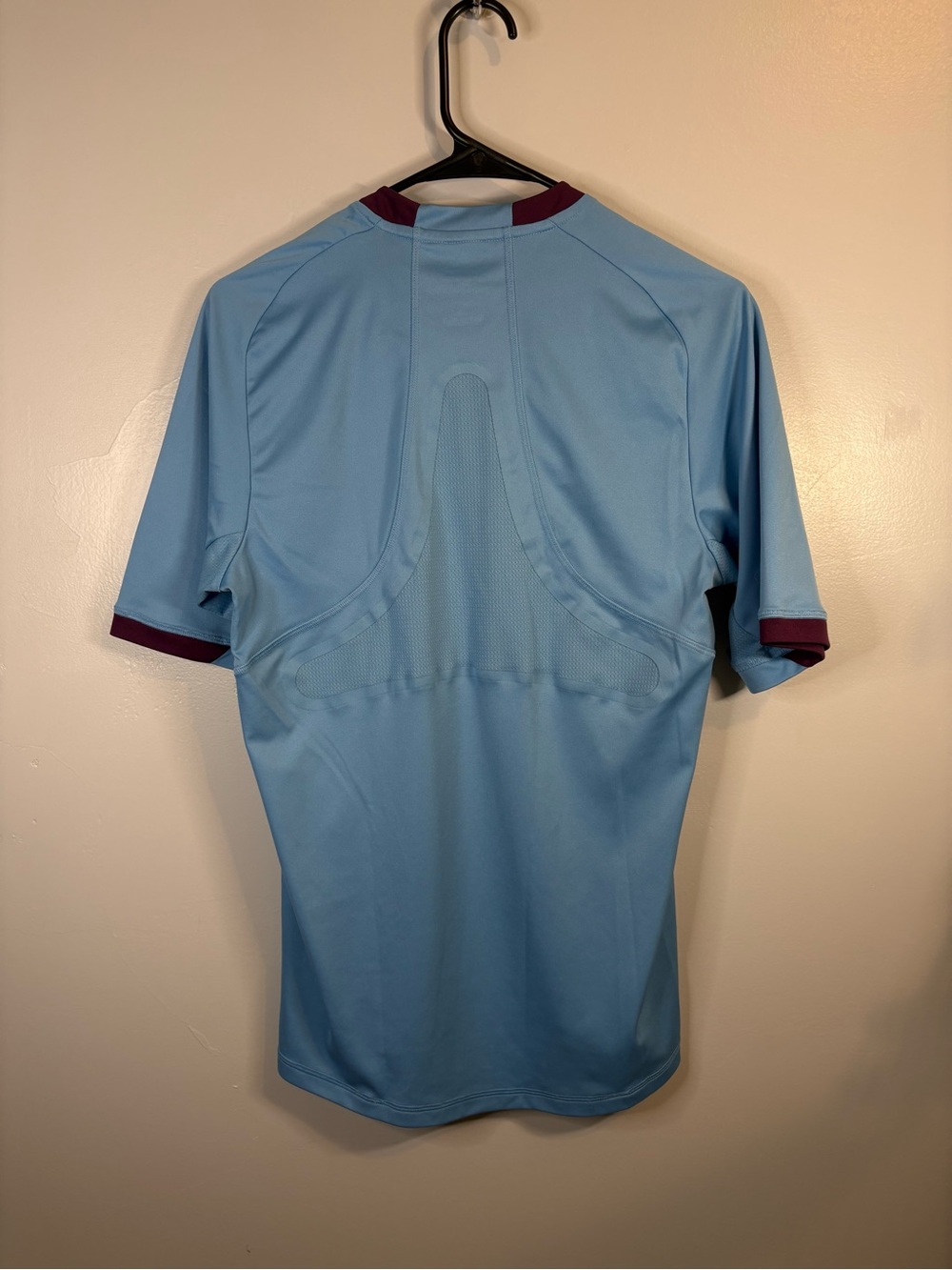 adidas Light Blue Short Sleeve Referee Jersey Formotion Soccer Purple Small - Picture 7 of 9
